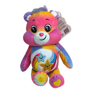 Care Bears Dare to Care Bear 10in Colorful Plush Teddy Stuffed Animal Brand New